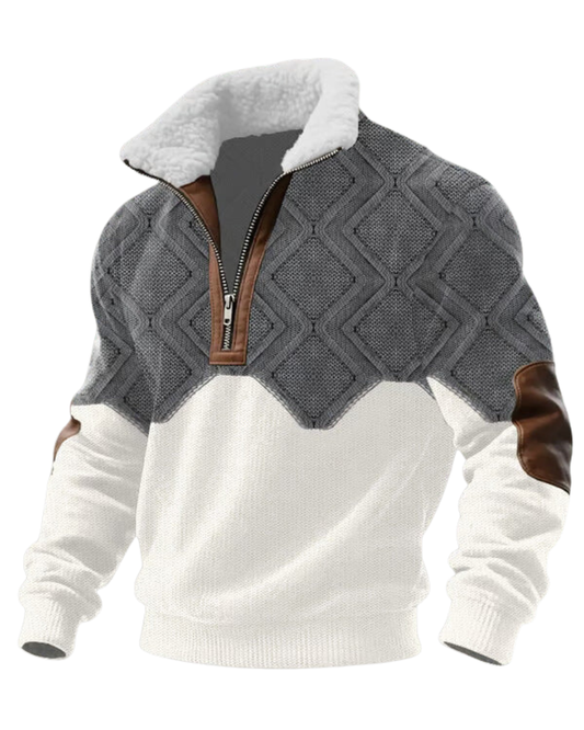 Ettiene | Fleece Zip Turtleneck